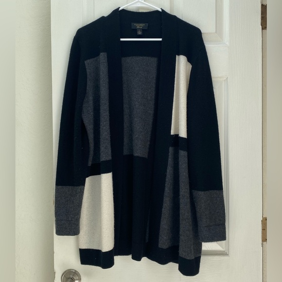 CHARTER CLUB | 100% Cashmere Women’s Long Cardigan Large - Picture 5 of 12